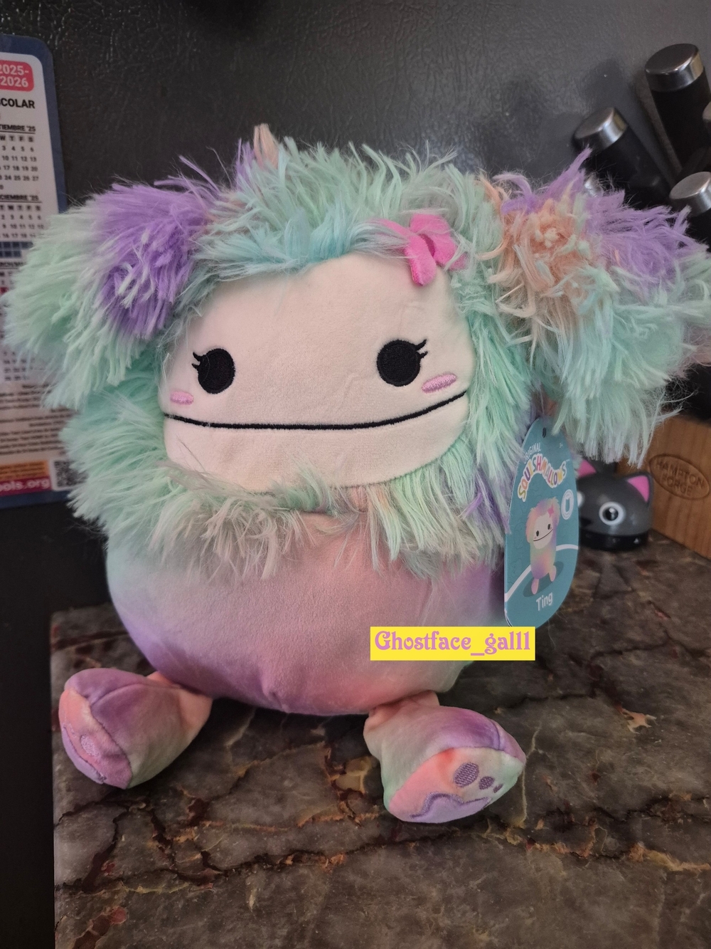 Squishmallows First To Market Ting The Bigfoot 8"